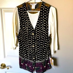 MELROSE Unusual Blouse w/ Tags $90